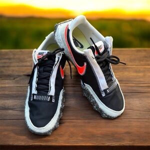 Nike Black and Red Athletic Shoes